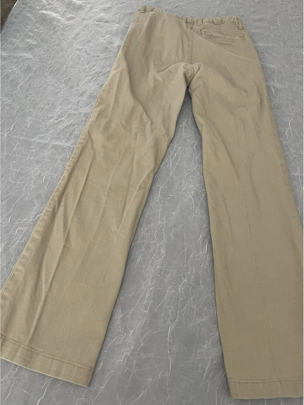 Old Navy Girls 14 Straight Leg Built In Flex Khaki Uniform Pants Adj. waist